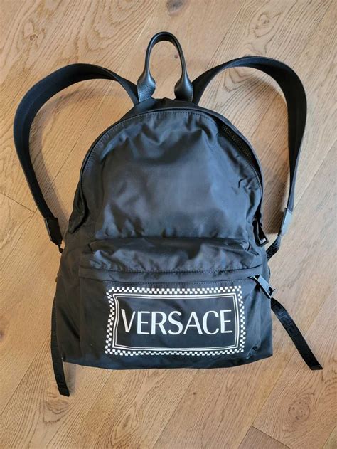 t shirt versace hong kong|Versace nylon backpack.